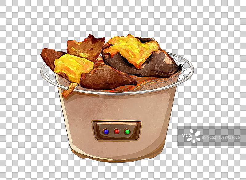 烤地瓜烤红薯图片素材