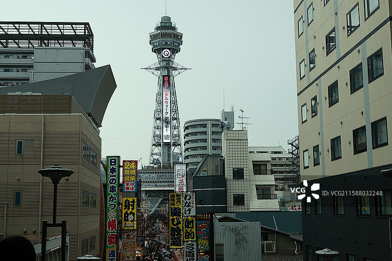 大阪，奈良，大阪城，若草山，东大寺，心斋桥，道顿堀图片素材