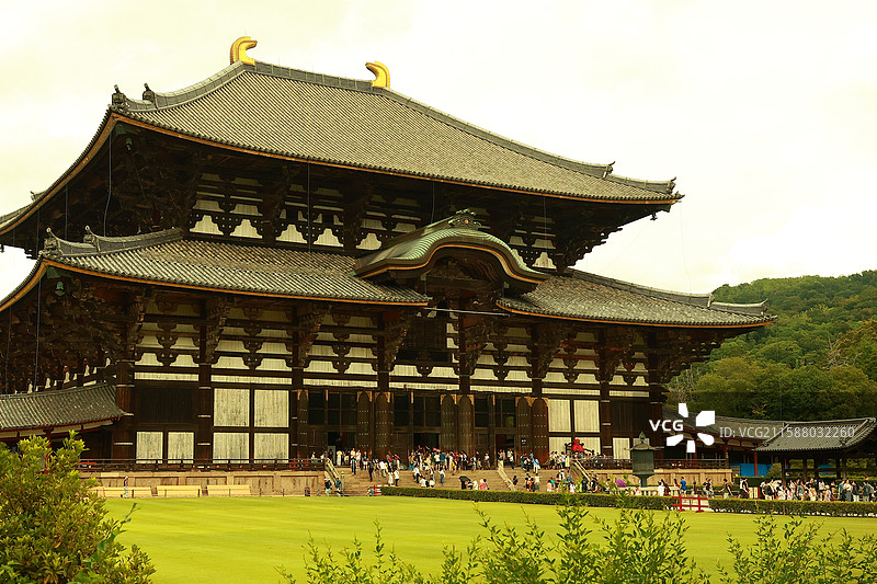 大阪，奈良，大阪城，若草山，东大寺，心斋桥，道顿堀图片素材