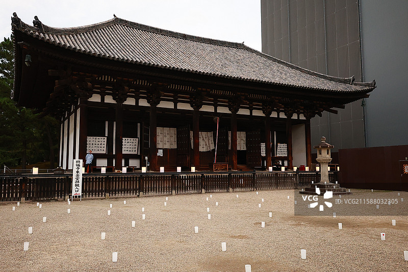 大阪，奈良，大阪城，若草山，东大寺，心斋桥，道顿堀图片素材