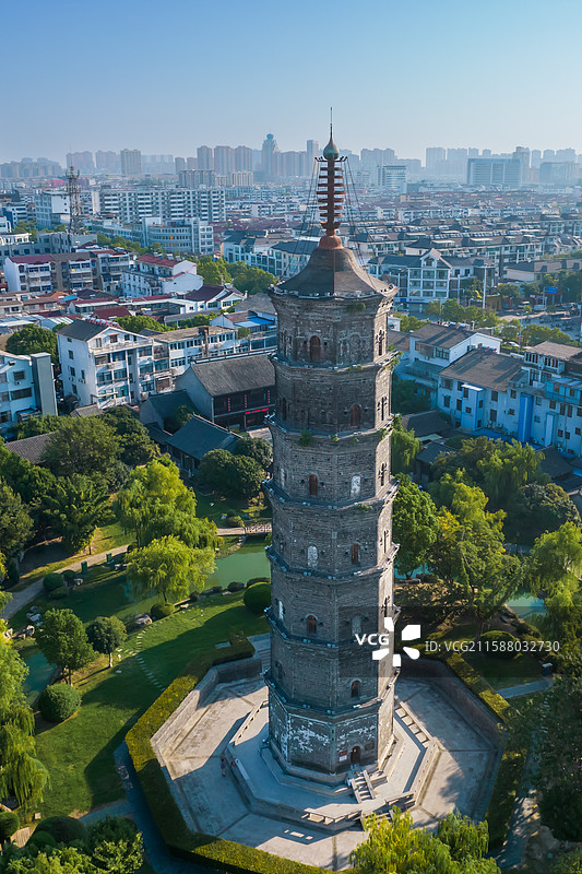 扬州高邮净土寺塔图片素材