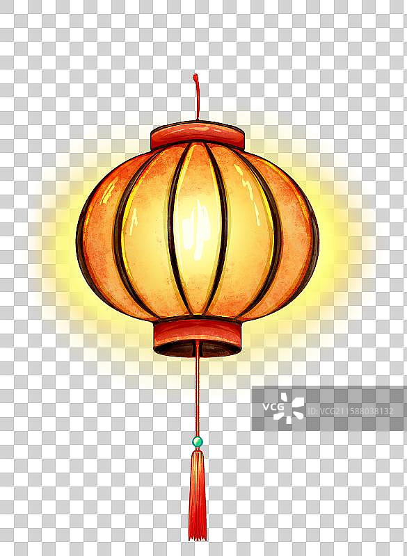 古风节日元素灯笼图片素材