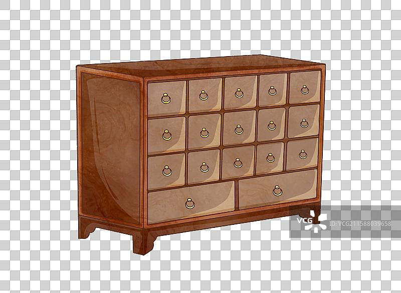 中医传统元素工具药柜图片素材