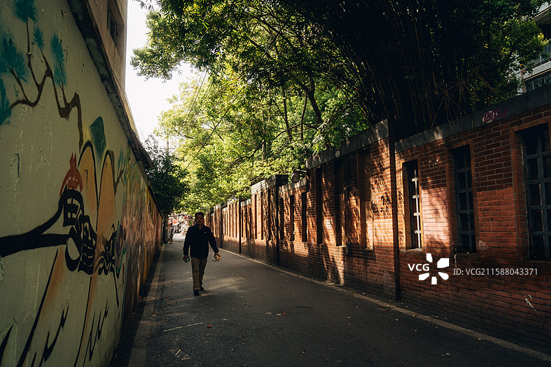 武汉鼓架坡街头图片素材