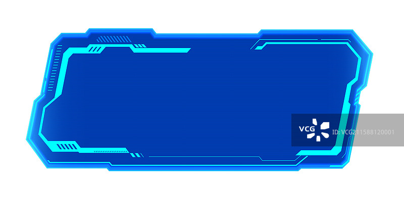 智能科技边框矢量插图图片素材