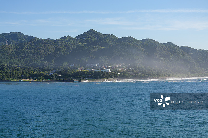 日本 和歌山县 那智胜浦町图片素材