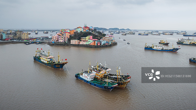 小箬渔村图片素材