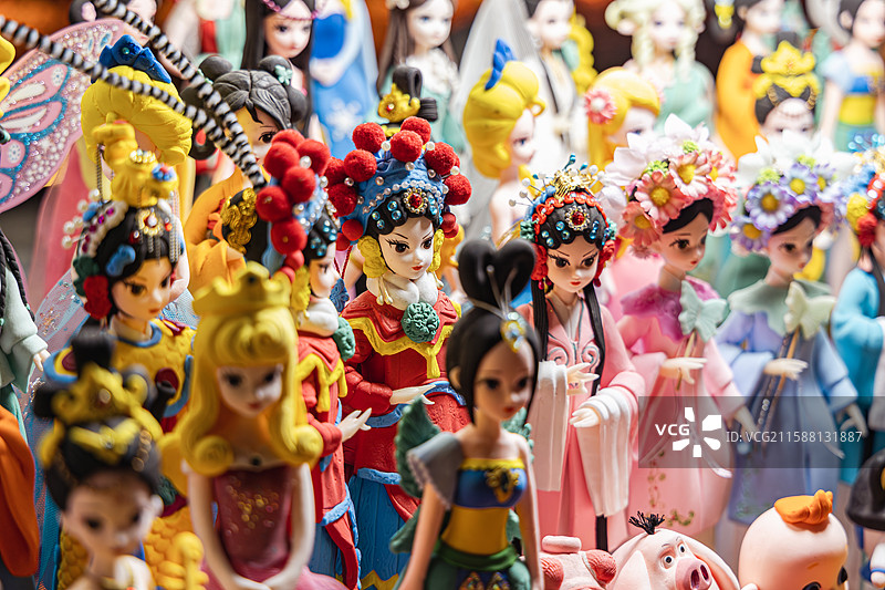 捏面人图片素材