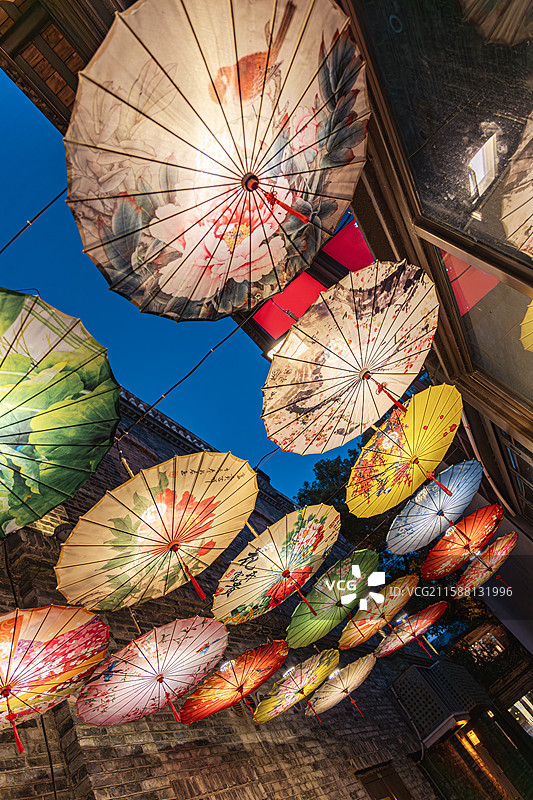 福州油纸伞图片素材