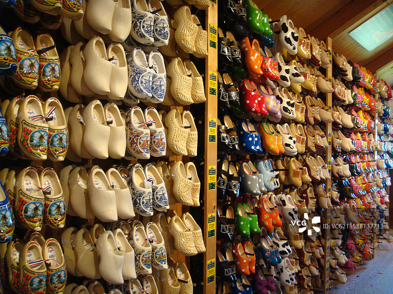 荷兰木鞋图片素材