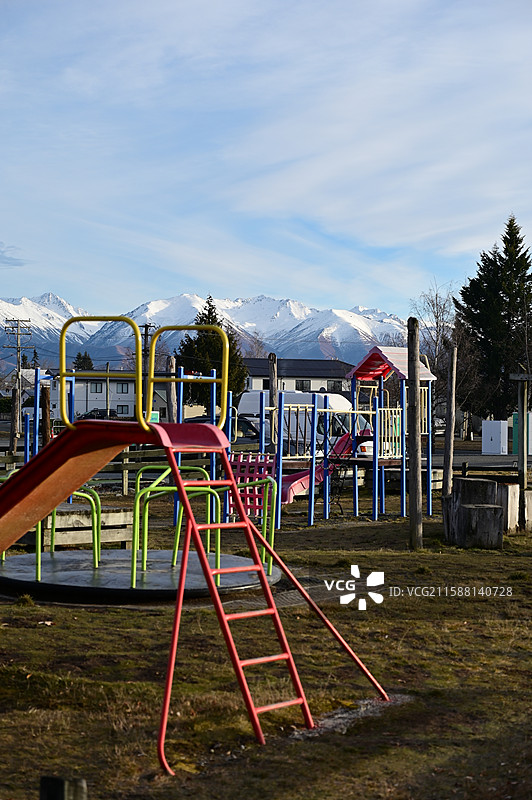 特维泽尔（Twizel）世界级的户外探险和作为探索麦肯奇盆地图片素材