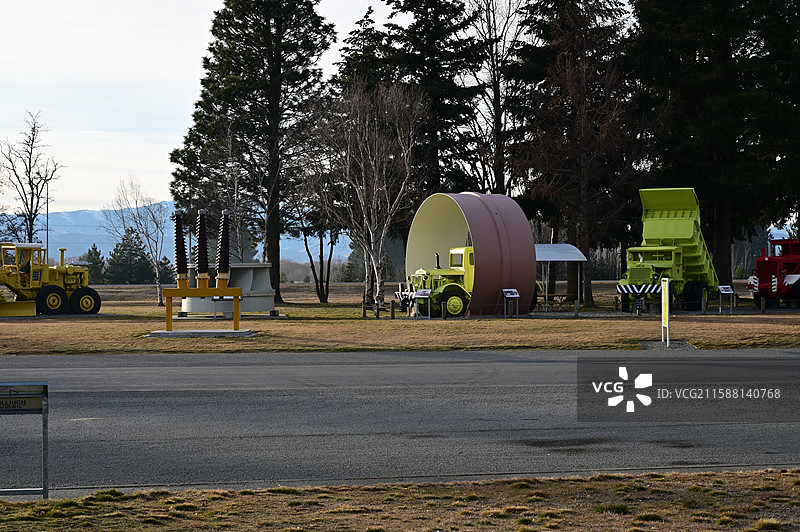 特维泽尔（Twizel）世界级的户外探险和作为探索麦肯奇盆地图片素材