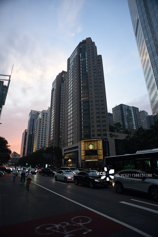 北京光华路嘉里中心公寓图片素材