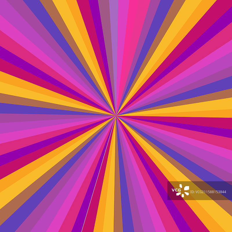 波普艺术放射状彩色漫画书杂志封面图片素材