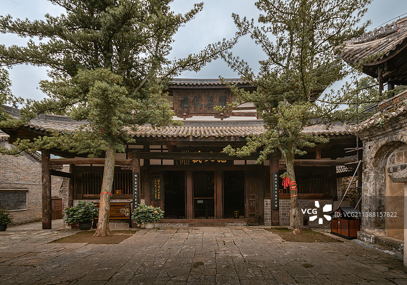 江油窦圌山云岩寺飞天藏殿图片素材