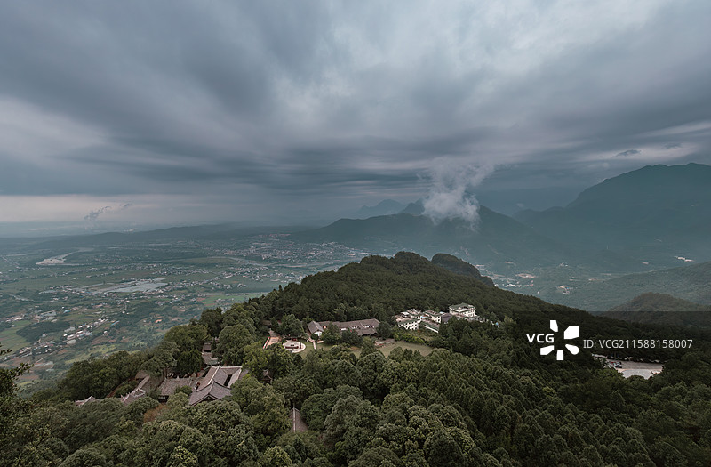 江油窦圌山云岩寺图片素材