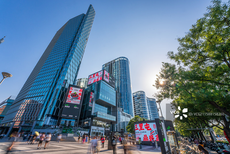 北京三里屯图片素材