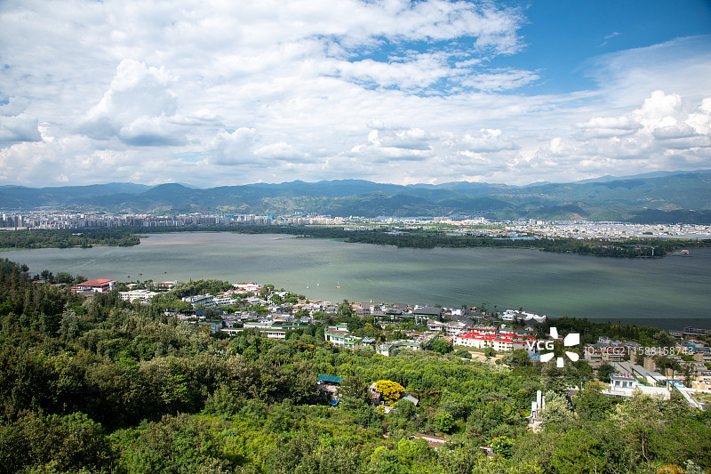 西昌泸山邛海风景区风光图片素材