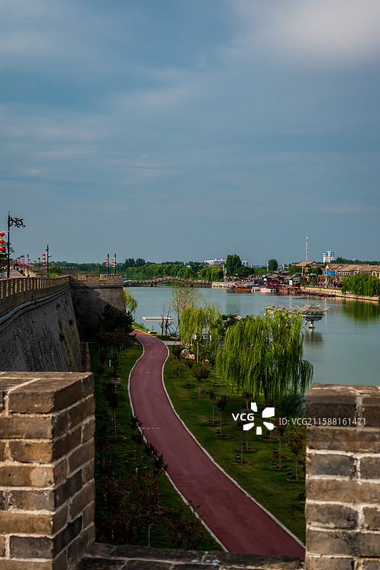 邯郸永年，广府古城图片素材