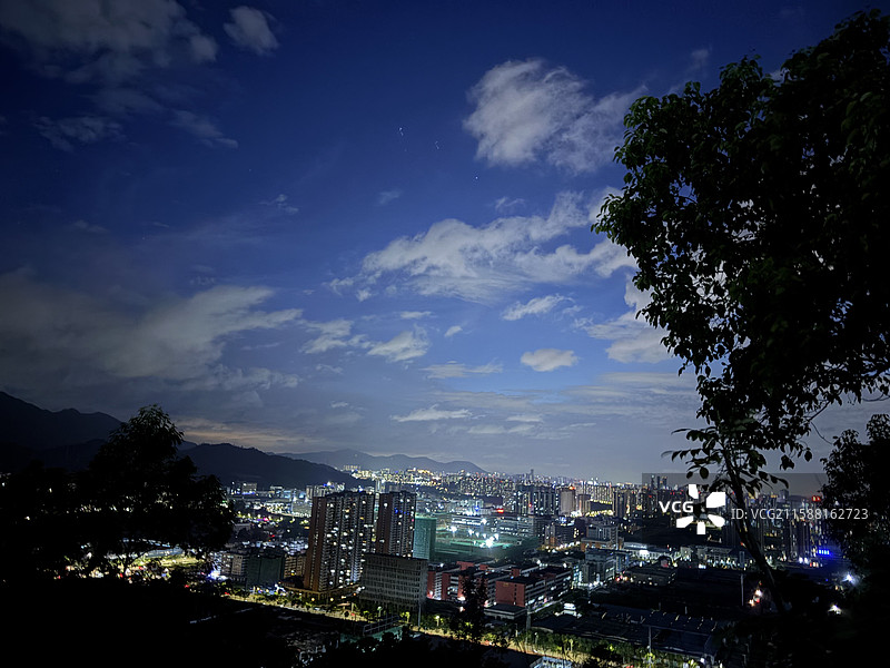 夜晚星空图片素材