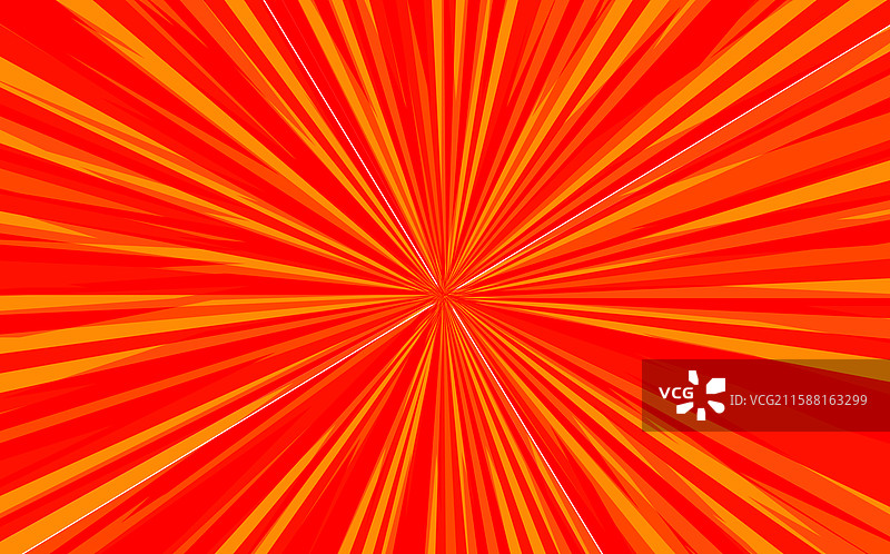 波普艺术放射状彩色漫画书杂志封面图片素材