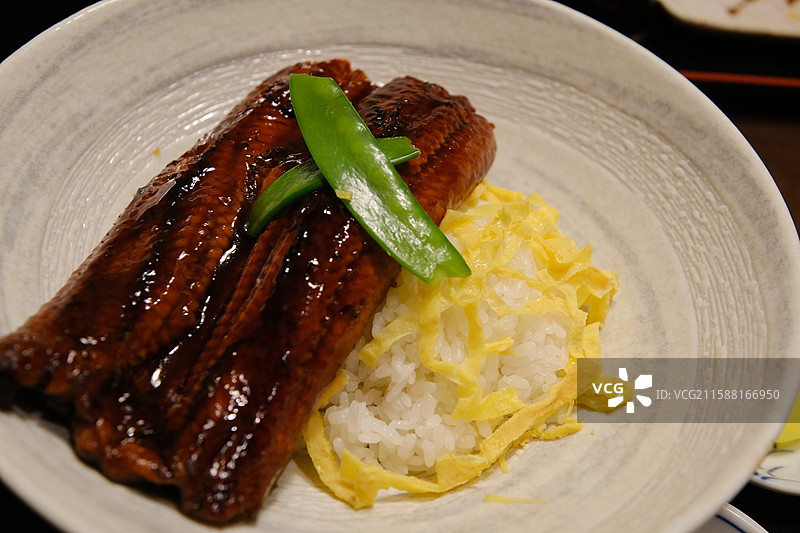 日式鳗鱼饭图片素材
