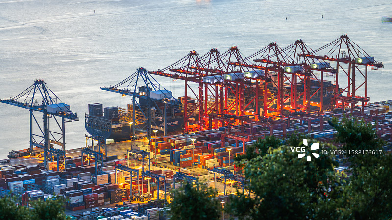 深圳南山妈湾港图片素材