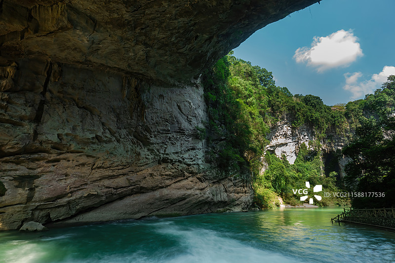 柳州鹿寨香桥岩地质公园图片素材