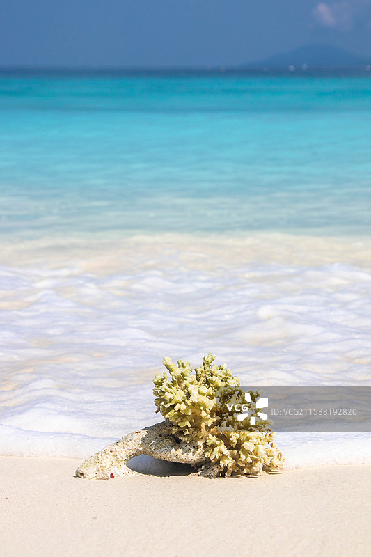 马来西亚浪中岛的海景图片素材