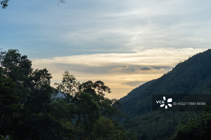 中山大尖山图片素材