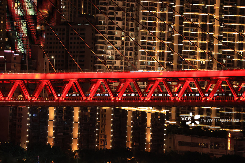 重庆夜景图片素材