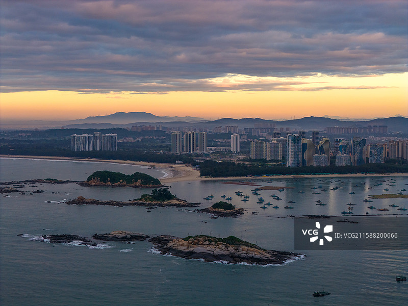 滨海新城——福建东山县图片素材