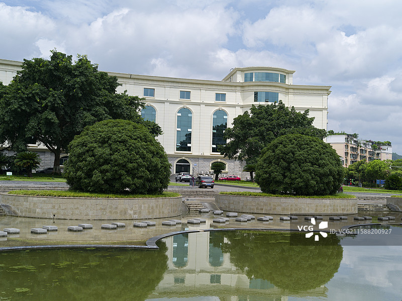 四川省绵阳市安州区人民政府大楼图片素材