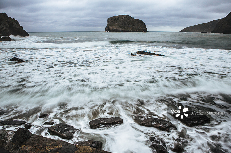 龙石岛 加兹特鲁加特岛图片素材