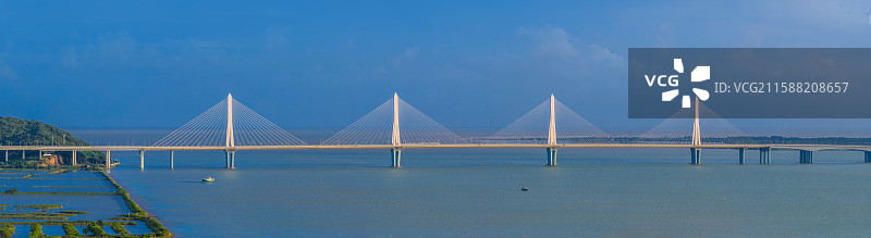 珠海公路铁路两用大桥-金海大桥图片素材
