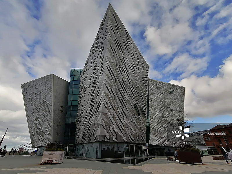 爱尔兰Belfast泰坦尼克号纪念馆图片素材