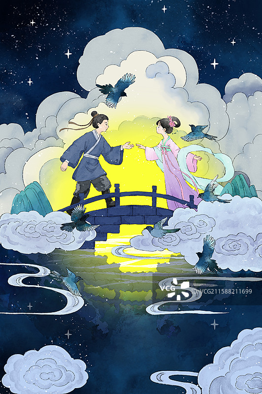 七夕节图片素材