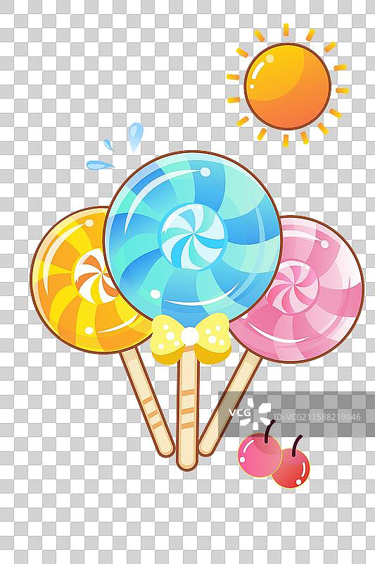 卡通矢量糖果图片素材