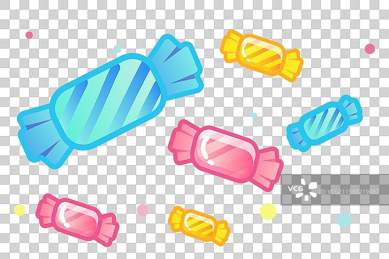 卡通矢量糖果图片素材