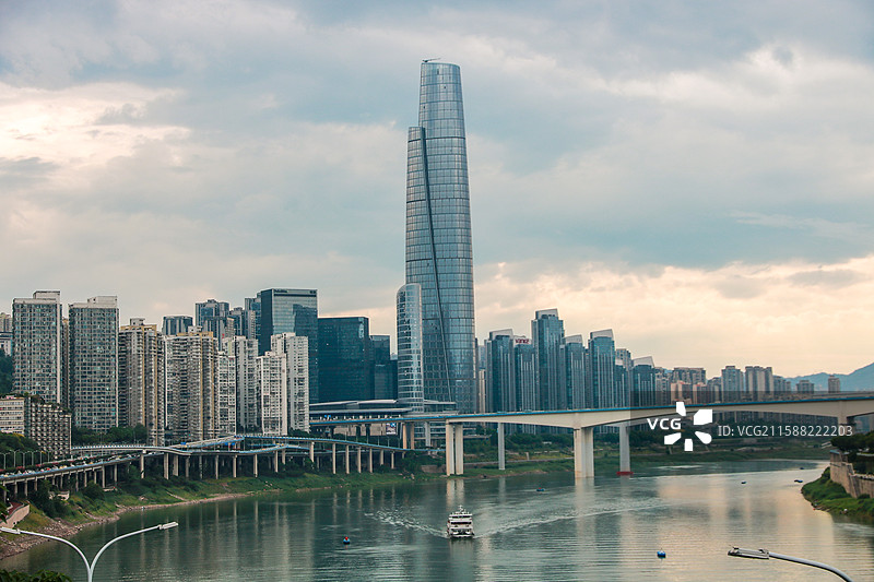 重庆陆海国际中心重庆100城市建筑风光图片素材