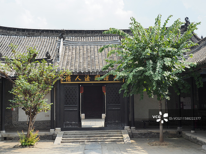 内乡县衙古典建筑风光图片素材