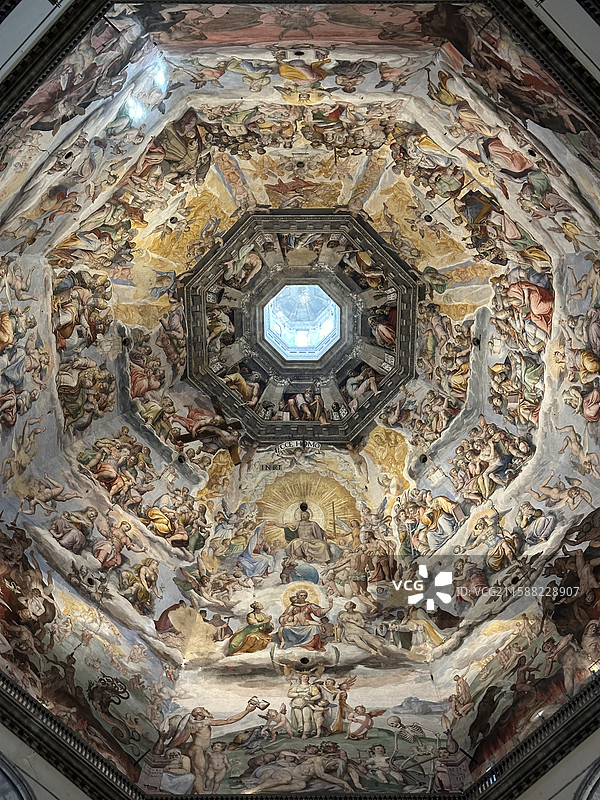 佛罗伦萨圣母百花大教堂穹顶图片素材