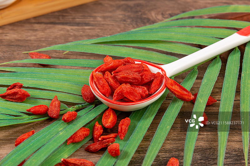 宁夏枸杞干货食材特写图片素材