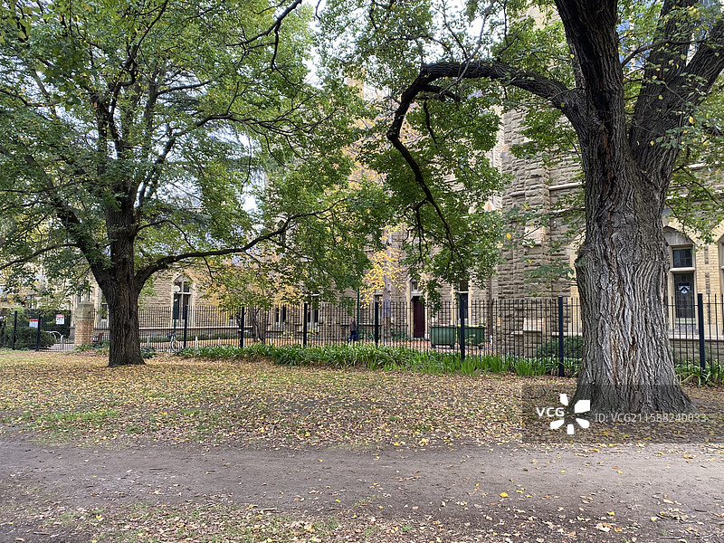 墨尔本大学三一学院图片素材