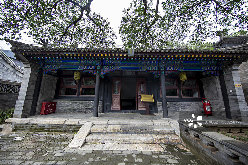 内蒙古呼和浩特市将军衙署博物院：箭厅（是负责绥远城武备事宜的重要机构，这里的责任官员称“枪箭营官”）图片素材