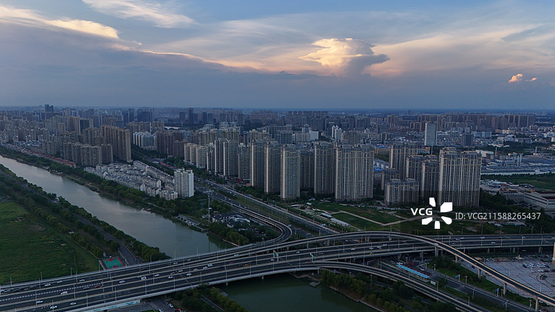 江苏淮安城市风光图片素材