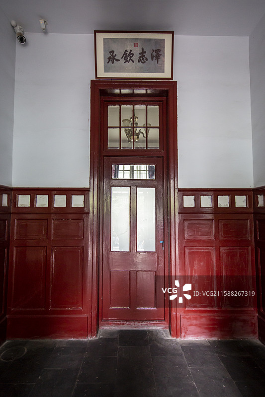 内蒙古自治区呼和浩特市将军衙署博物院：三堂（属内宅，又称“燕思堂”，是将军燕居生活，读书修身之所）图片素材