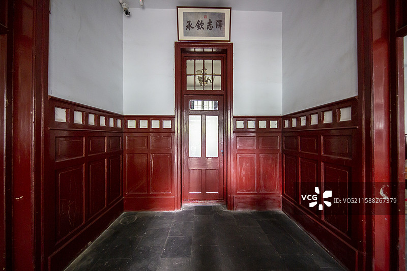 内蒙古自治区呼和浩特市将军衙署博物院：三堂（属内宅，又称“燕思堂”，是将军燕居生活，读书修身之所）图片素材