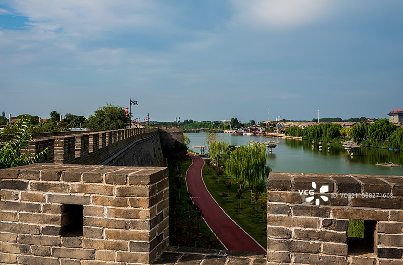 邯郸永年，广府古城图片素材
