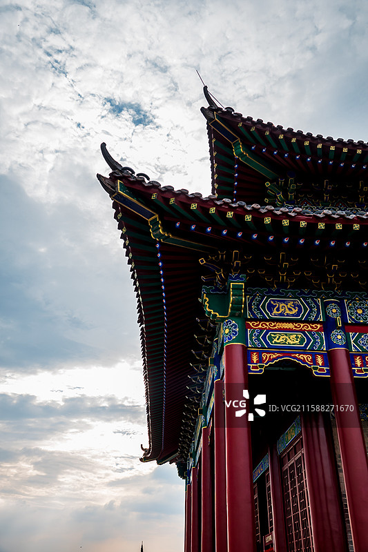 邯郸永年，广府古城图片素材